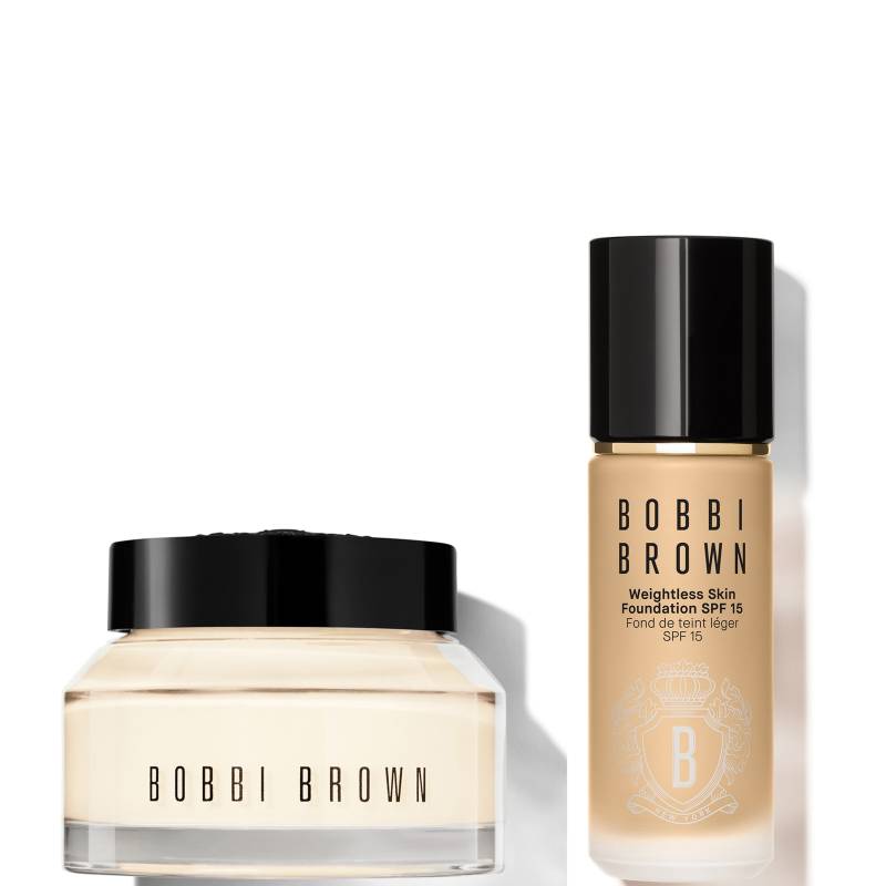 Bobbi Brown 24-hour Hydration Duo - Vitamin Enriched Face Base & Foundation Bundle (Various Shades) - Neutral Natural von Bobbi Brown