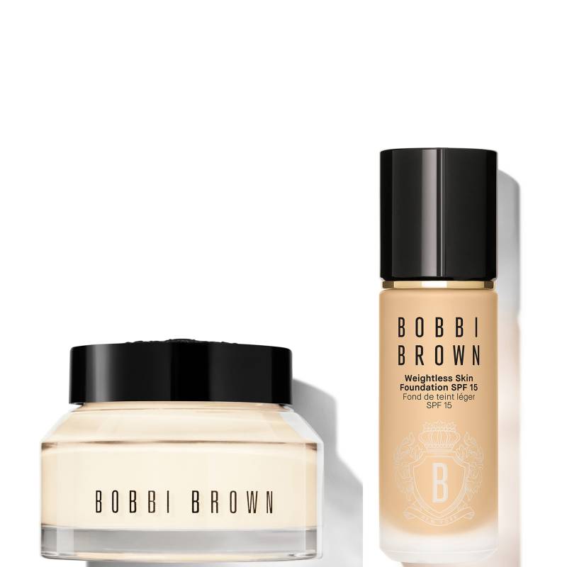 Bobbi Brown 24-hour Hydration Duo - Vitamin Enriched Face Base & Foundation Bundle (Various Shades) - Neutral Warm Ivory von Bobbi Brown