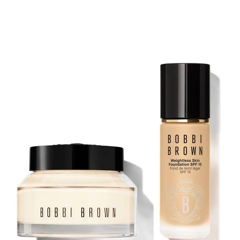 Bobbi Brown 24-hour Hydration Duo - Vitamin Enriched Face Base & Foundation Bundle (Various Shades) - Neutral Warm Sand von Bobbi Brown