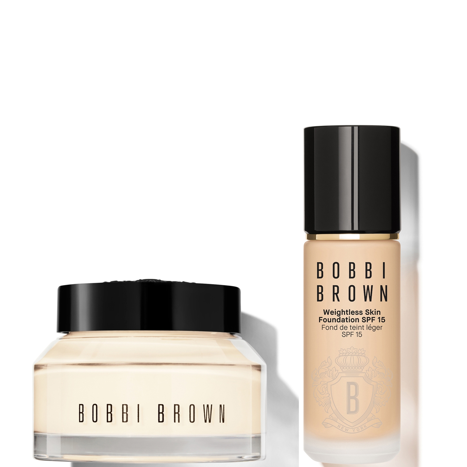 Bobbi Brown 24-hour Hydration Duo - Vitamin Enriched Face Base & Foundation Bundle (Various Shades) - Warm Ivory von Bobbi Brown