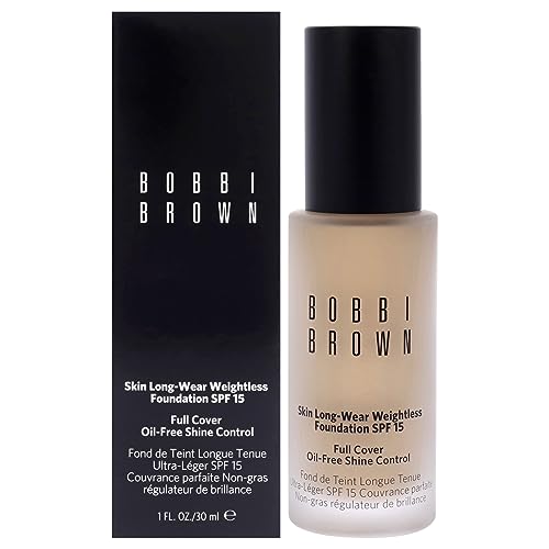 Bobbi Brown Skin Long-Wear Weightless Foundation SPF 15 - W-046 Warm Beige für Damen, 1 oz Foundation von Bobbi Brown