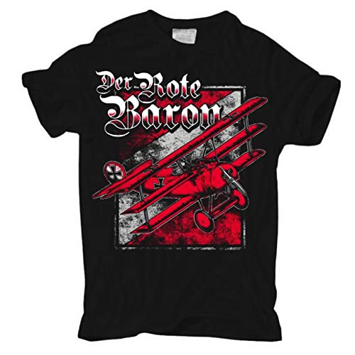 Richthofen The Red Baron Jagdgeschwader Teufel Ek Held Fokker Luftwaffe T-Shirt Unisex Tees von Bobbie