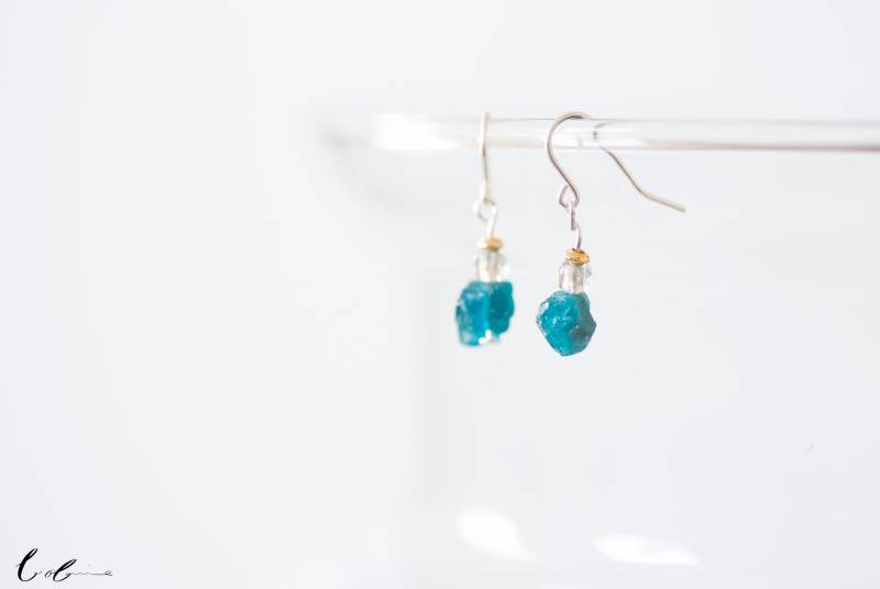 Hängeohrringe Apatit von BobineStudio