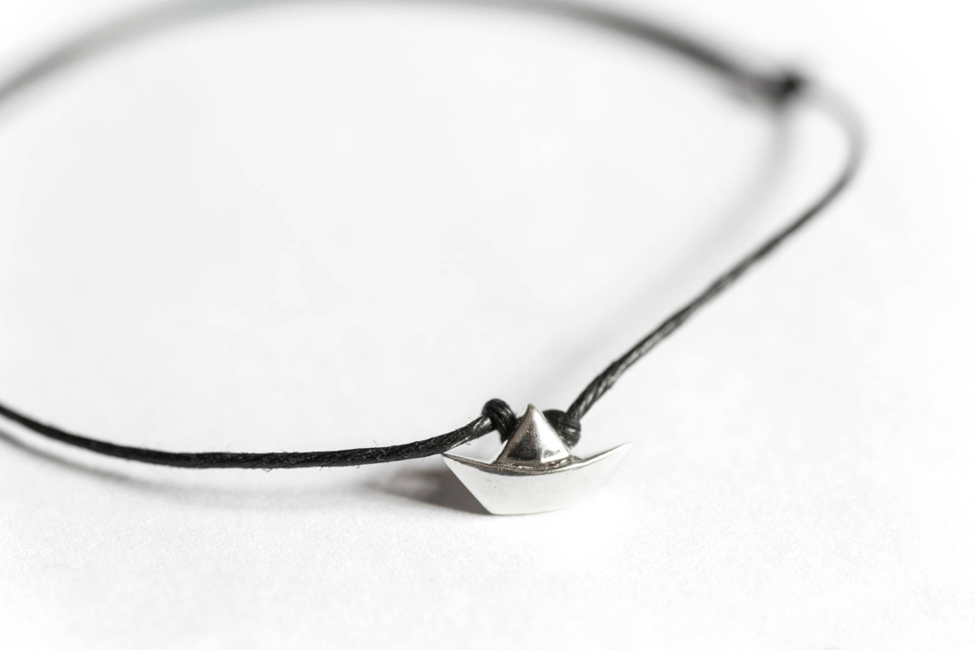 Segelboot Armband, Maritimer Schmuck, 925 Sterling Silber von BobineStudio