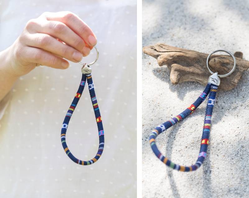 Surfer Schlüsselanhänger, Boho Stil von BobineStudio