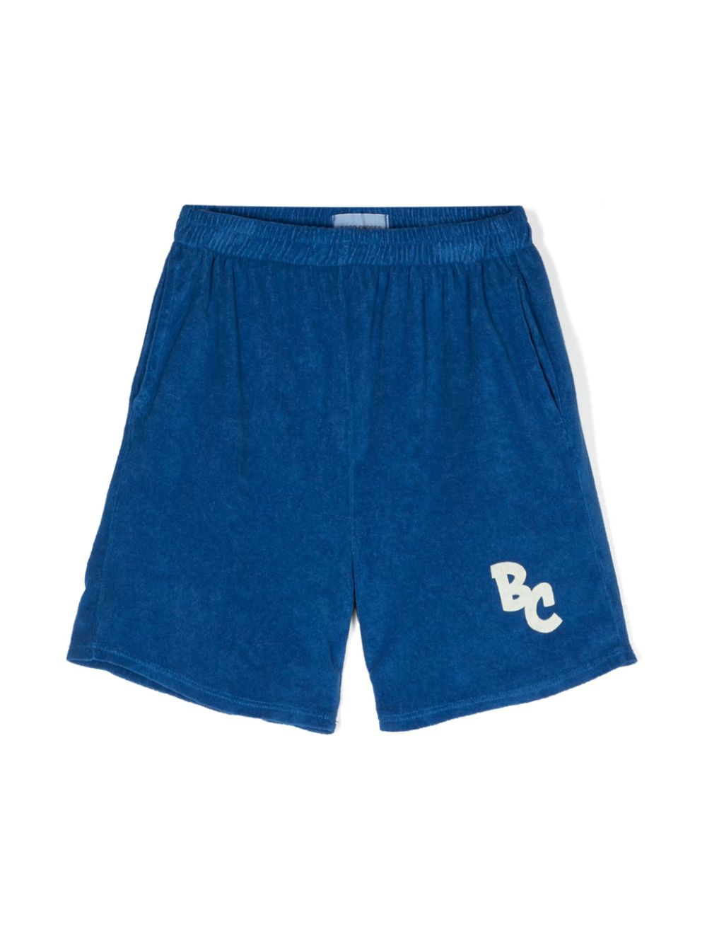 Bobo Choses BC Bermudas aus Frottee - Blau von Bobo Choses