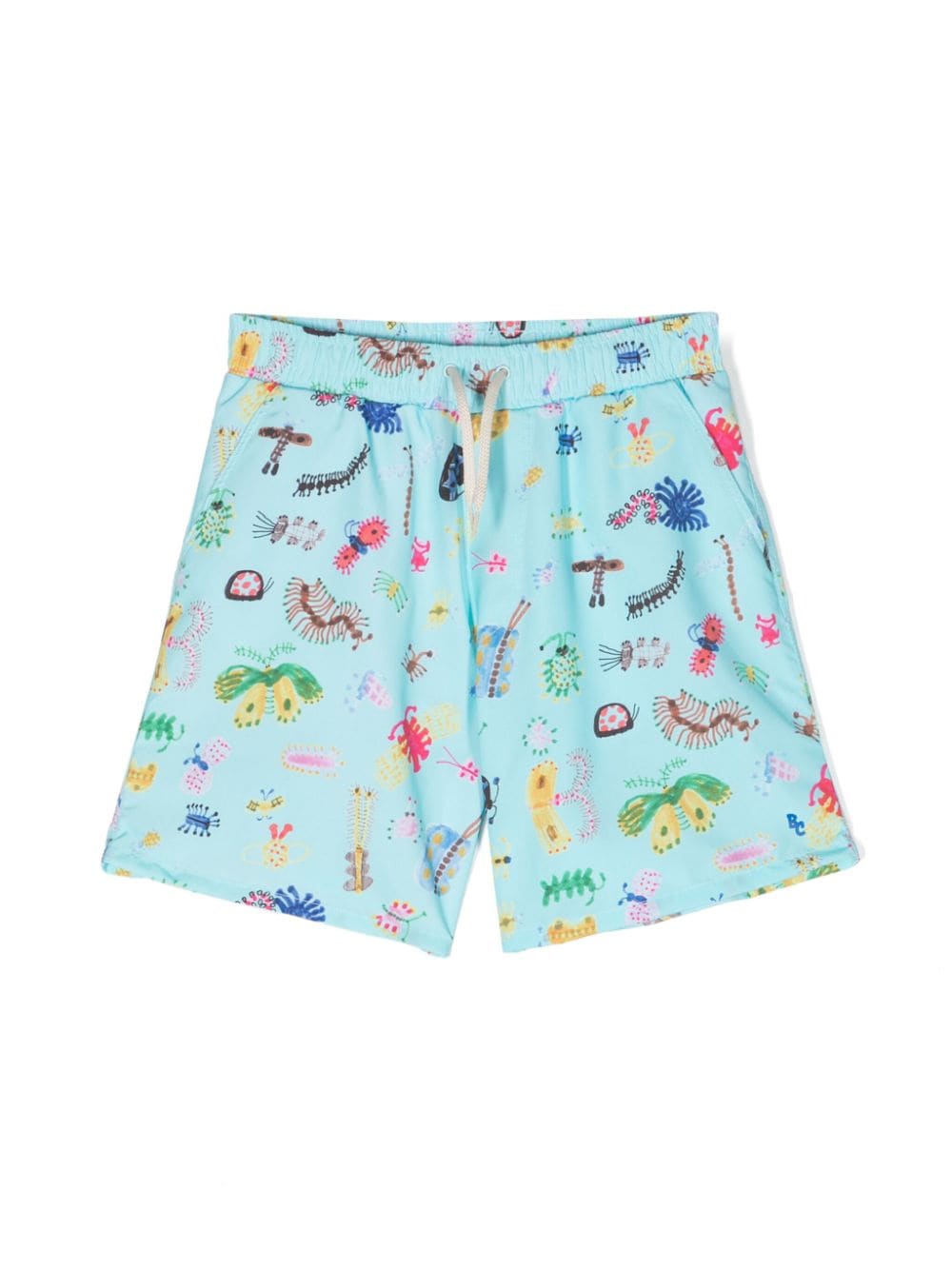 Bobo Choses Badeshorts mit grafischem Print - Blau von Bobo Choses