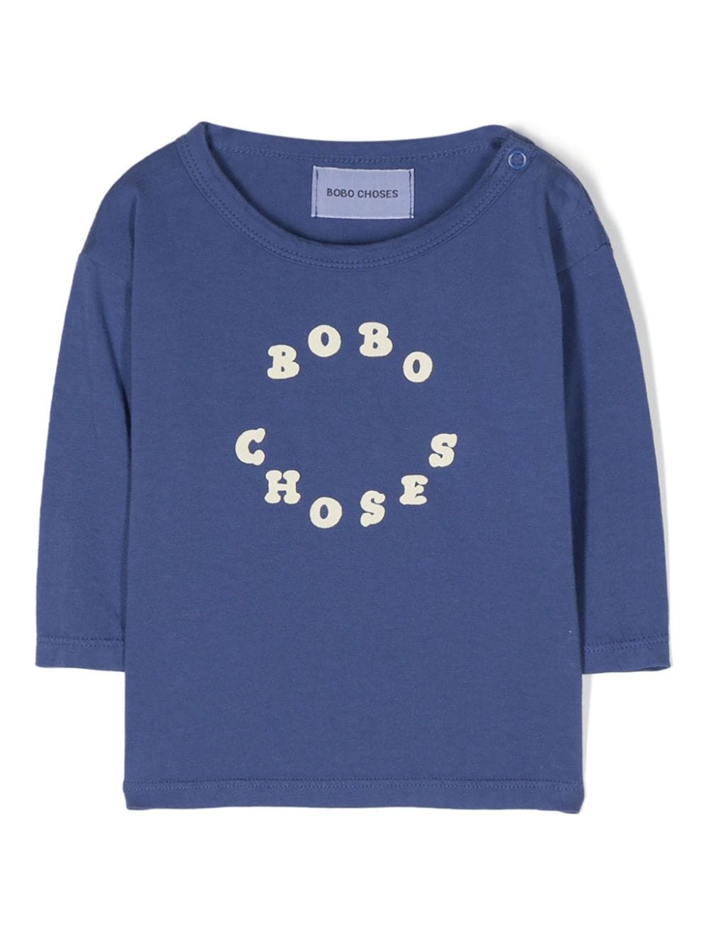 Bobo Choses T-Shirt mit Circle-Print - Blau von Bobo Choses