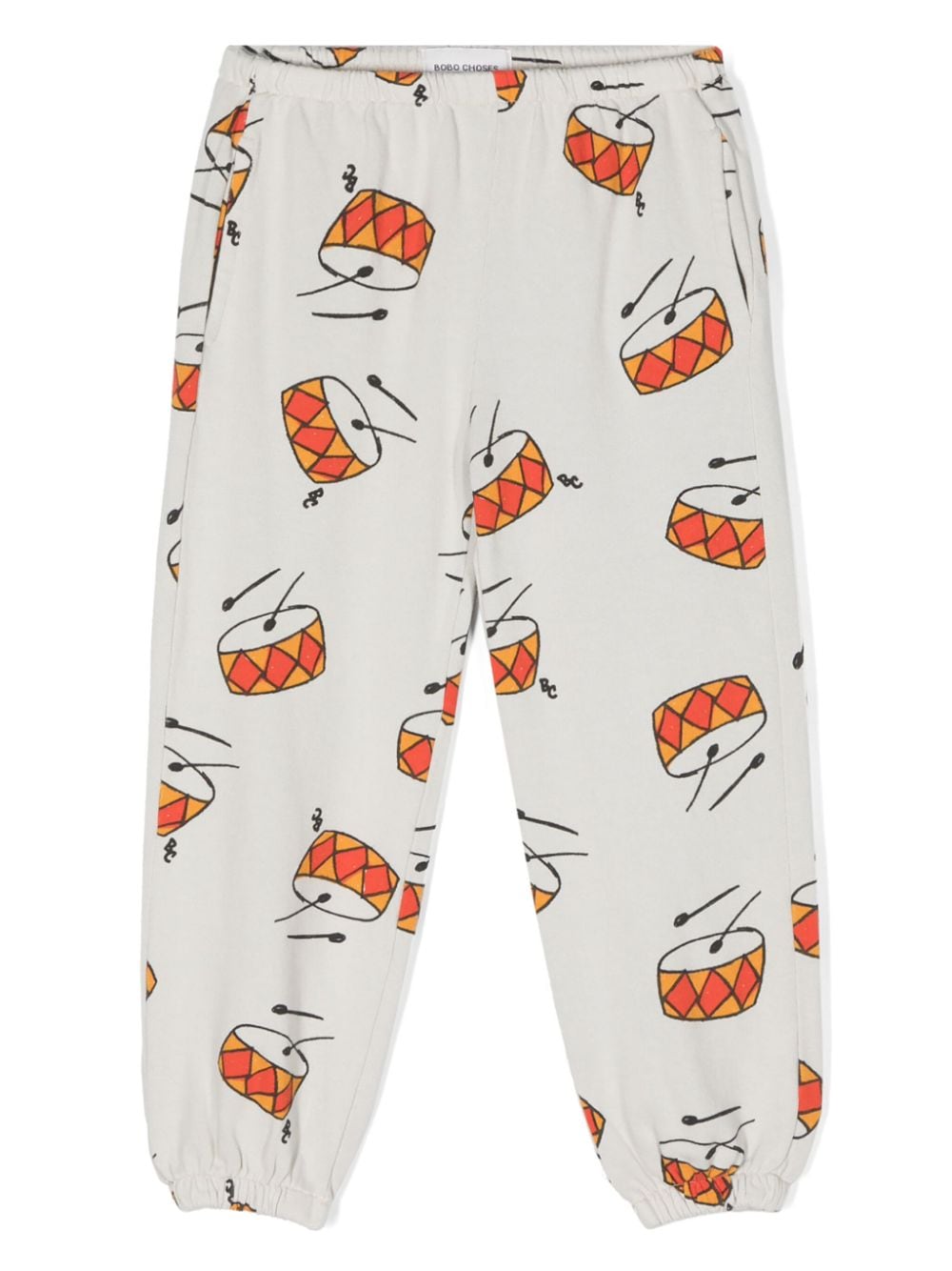 Bobo Choses Hose mit grafischem Print - Grau von Bobo Choses