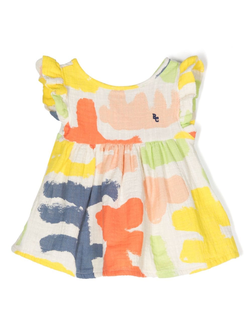 Bobo Choses Kleid mit Karneval-Print - Weiß von Bobo Choses