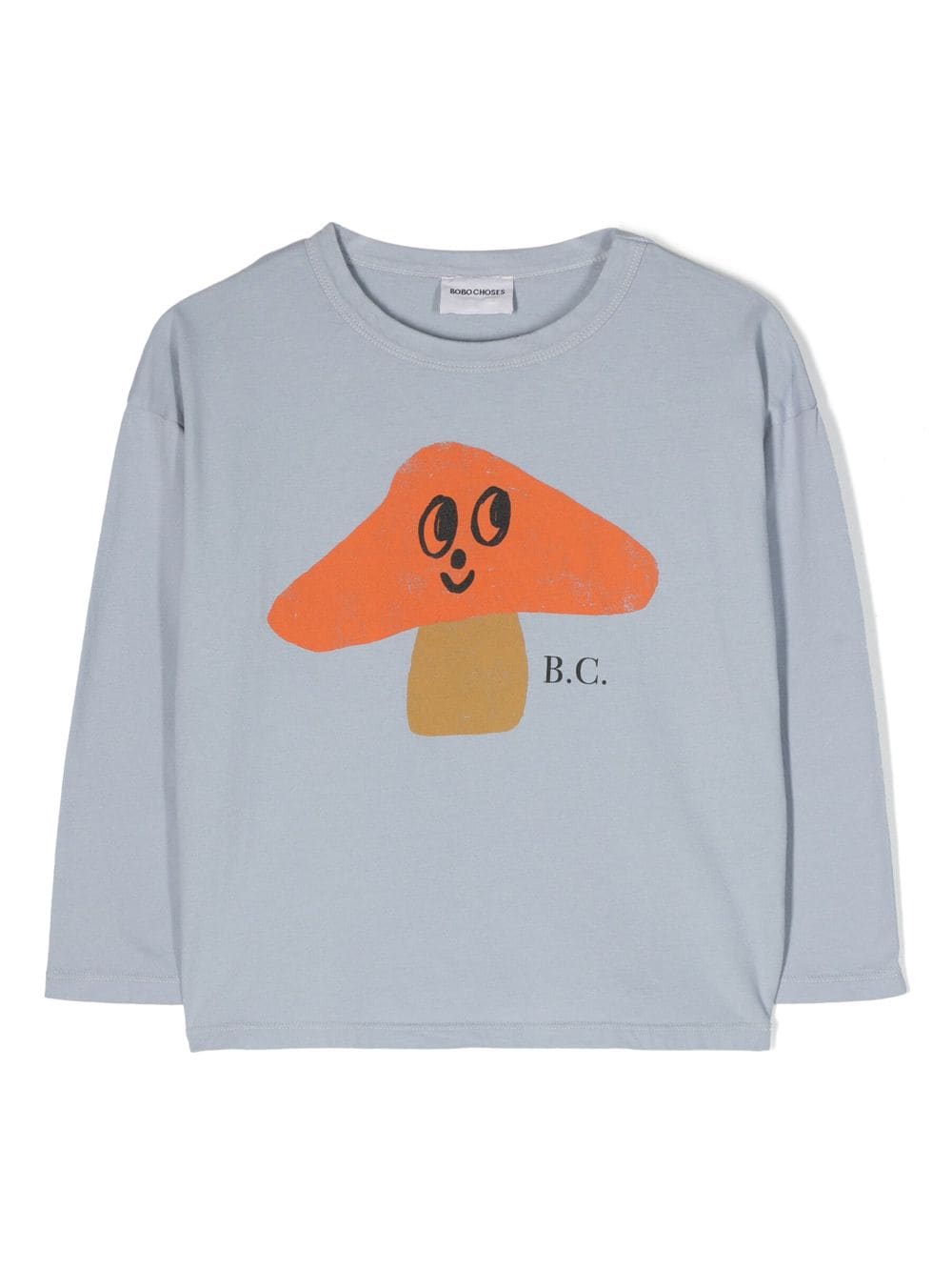 Bobo Choses Langarmshirt mit Pilz-Print - Blau von Bobo Choses