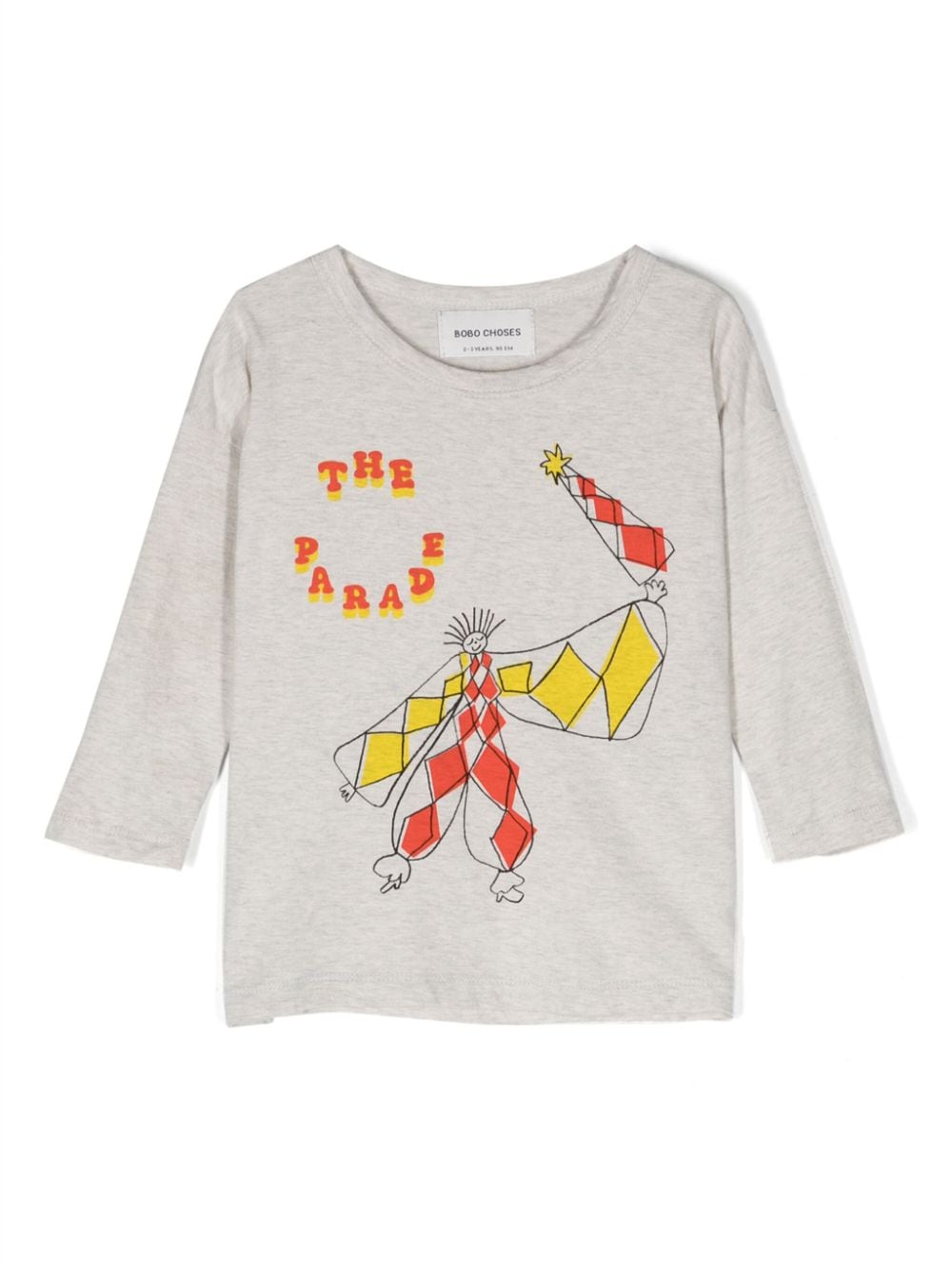 Bobo Choses Parade Master T-Shirt - Grau von Bobo Choses