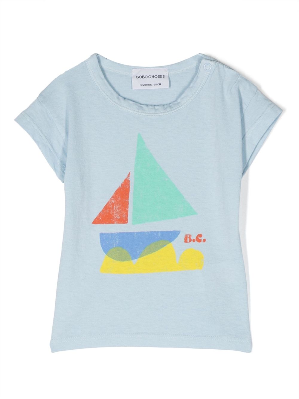 Bobo Choses T-Shirt aus Bio-Baumwolle - Blau von Bobo Choses