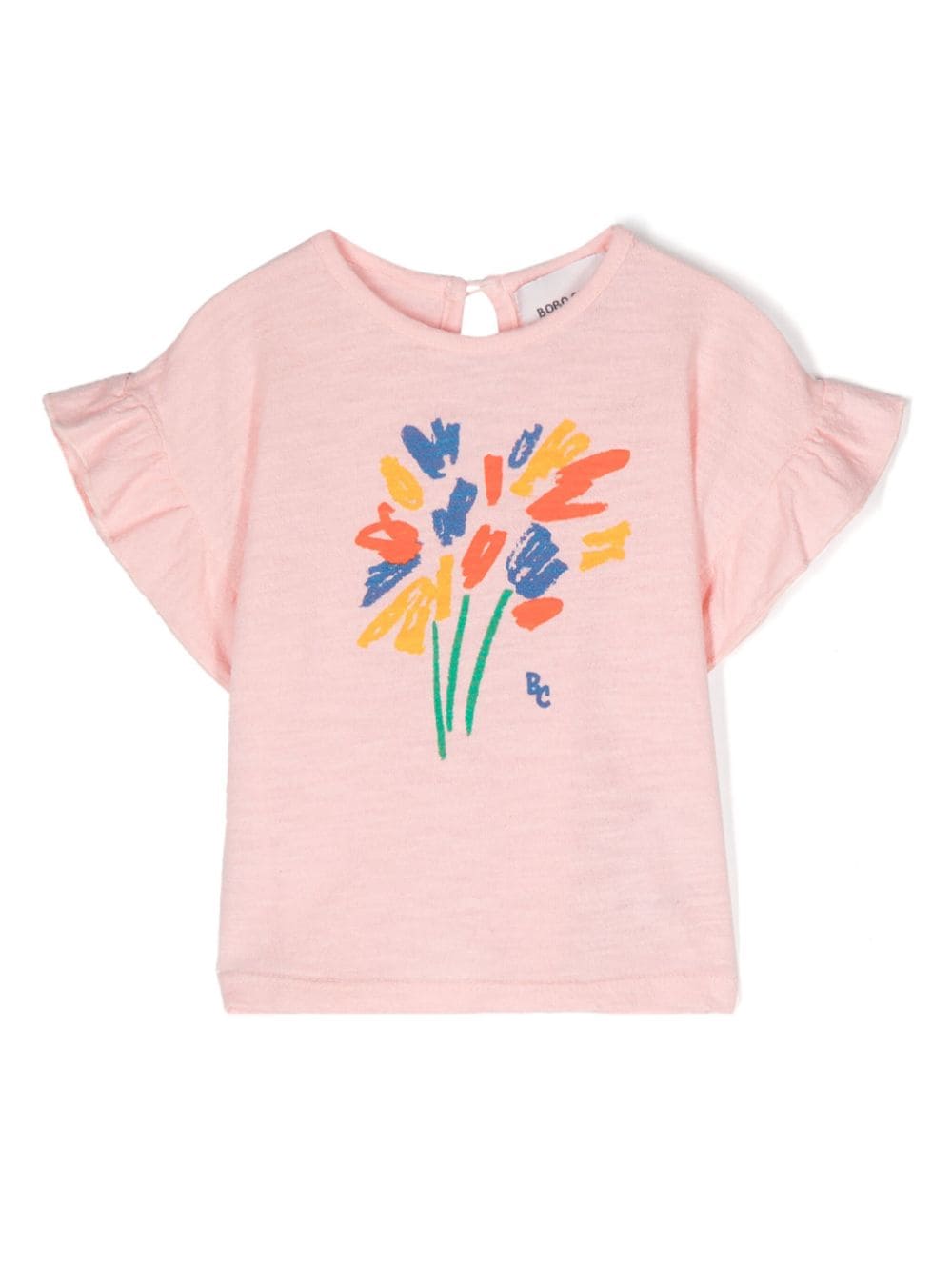 Bobo Choses T-Shirt mit Feuerwerks-Print - Rosa von Bobo Choses