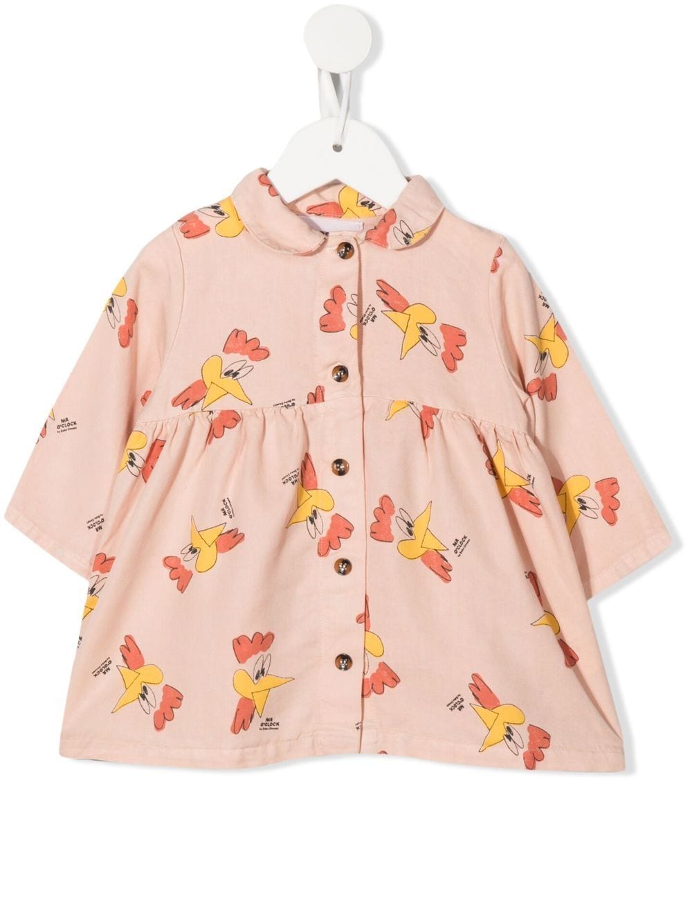 Bobo Choses Kleid mit Huhn-Print - Rosa von Bobo Choses