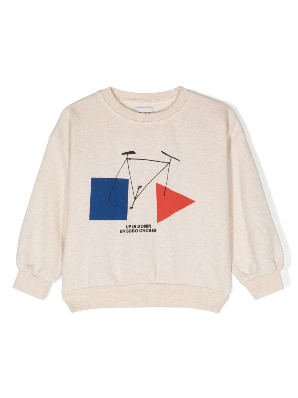 Bobo Choses Sweatshirt mit grafischem Print - Nude von Bobo Choses