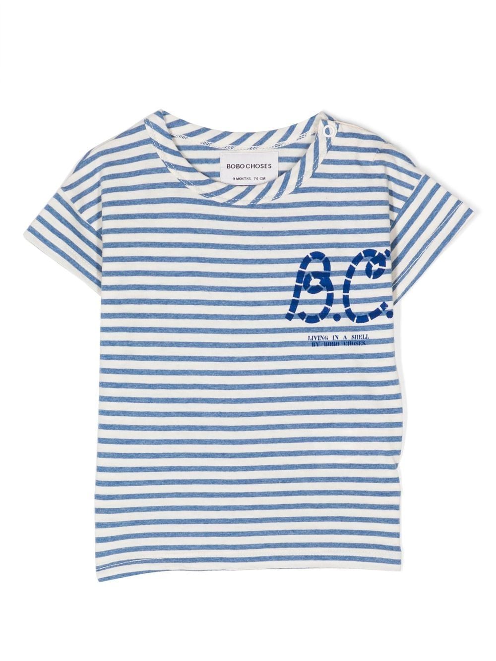 Bobo Choses T-Shirt mit Logo-Print - Nude von Bobo Choses