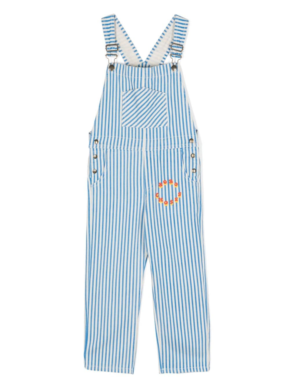 Bobo Choses Latzhose mit Logo-Print - Blau von Bobo Choses