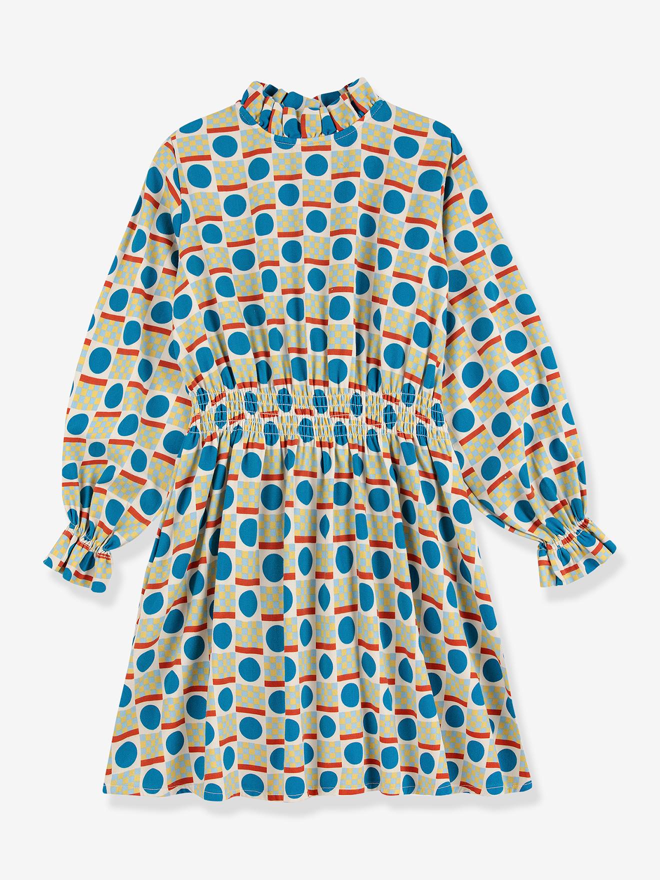 Kleid Mädchen BOBO CHOSES Geometrie-Print von Bobo Choses