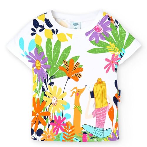 Boboli Mädchen Garden Treasures T-Shirt-140 - Kindermode : Mädchen von Boboli