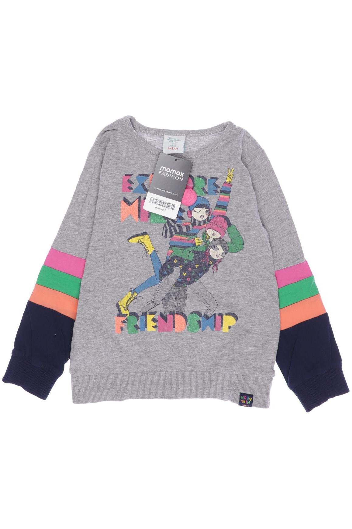 Boboli Mädchen Langarmshirt, grau von Boboli