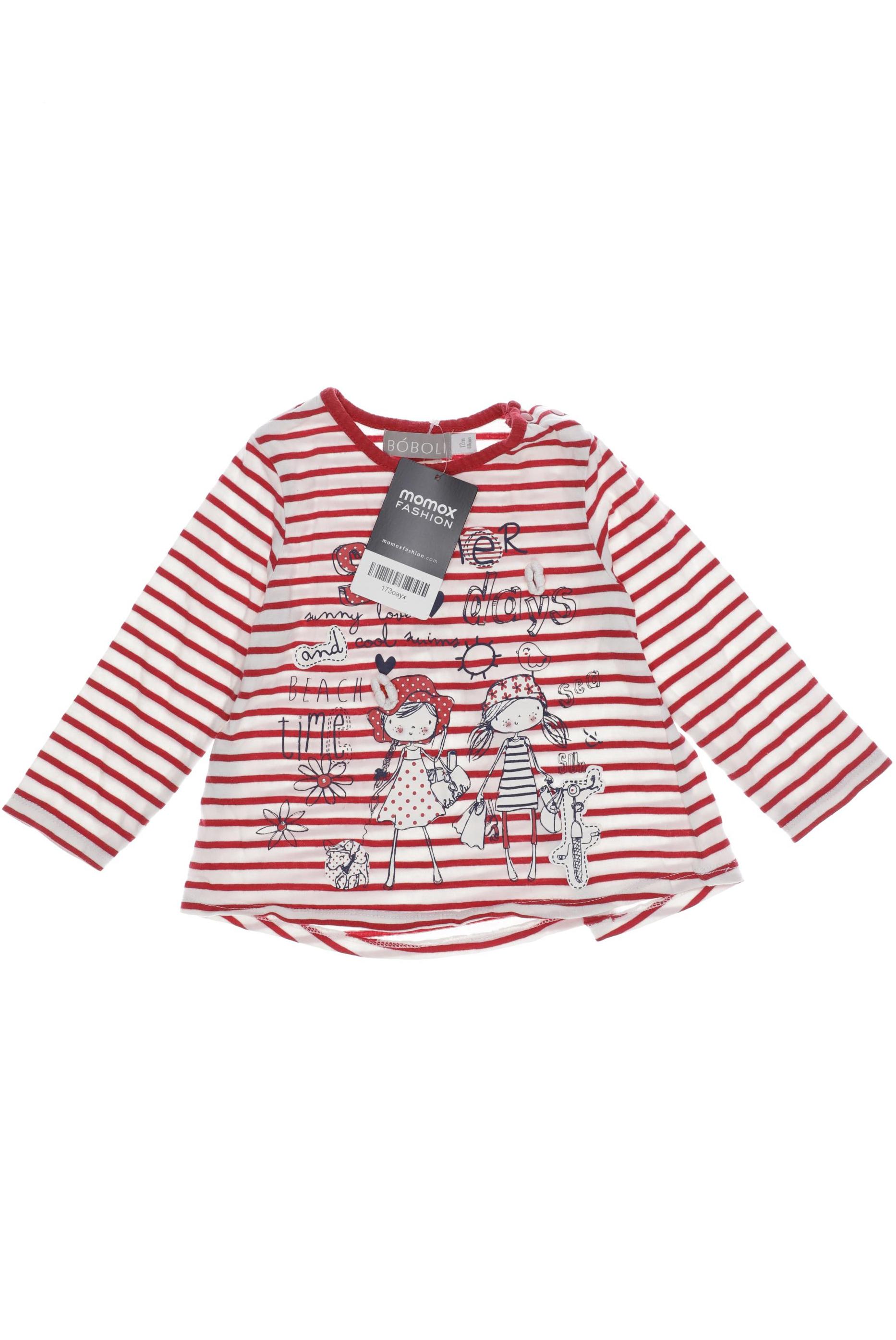 Boboli Mädchen Langarmshirt, rot von Boboli