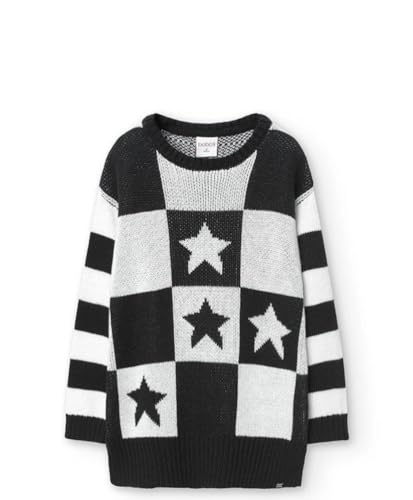 Boboli Mädchen Rebel Black Kleid-140 - Kindermode : Mädchen von Boboli