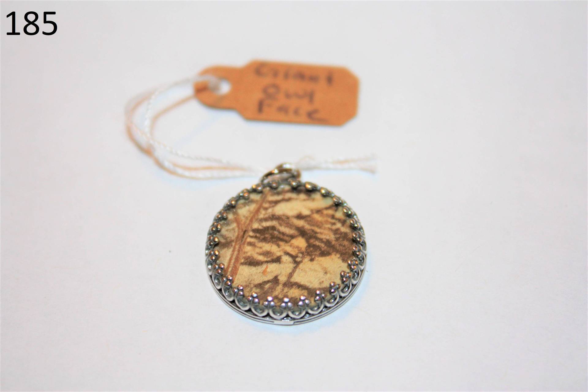 Riesen Eulen Gesicht Schmetterling Halskette von BobolinkBaubles