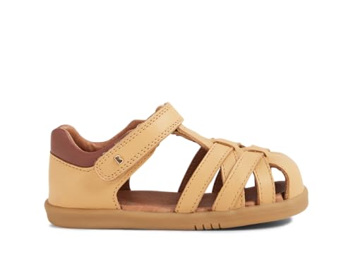Bobux Barefoot I-Walk Cross Jump Unisex-Sandalen, Oak Buff, 24 EU von Bobux
