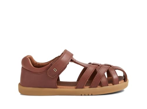 Bobux Barefoot Kid+ Cross Jump Sandalen für Mädchen, Cappuccinofarben, 27 EU von Bobux
