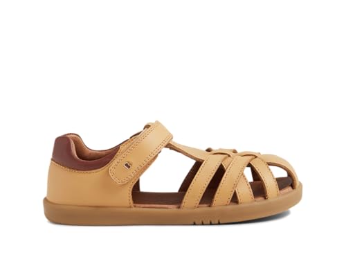 Bobux Barefoot Kid+ Cross Jump Sandalen für Mädchen, Oak Buff, 28 EU von Bobux
