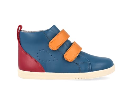 Bobux Barefoot I-Walk Grass Court High Uni-Stiefel, Tidal Teal Cranberry Combo, 24 EU von Bobux