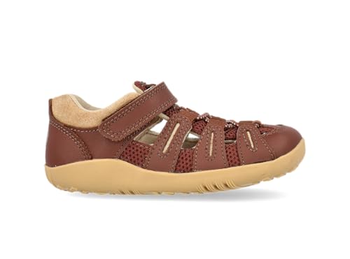 Bobux I-Walk Summit Sandals – Baby-Sandalen mit Riemen, Sepia Parchment, 26 EU von Bobux