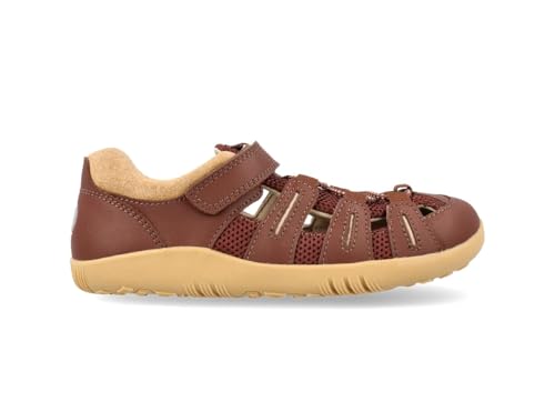 Bobux Kid+ Summit Sandals - Wanderexperten - Kindersandalen mit Riemen, Sepia Parchment, 31 EU von Bobux