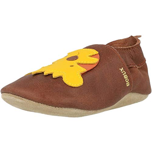 Bobux Tiger 1000-009 Baby Krabbelschuhe, Braun (Toffee), Gr. 32-33 EU / 6XL von Bobux