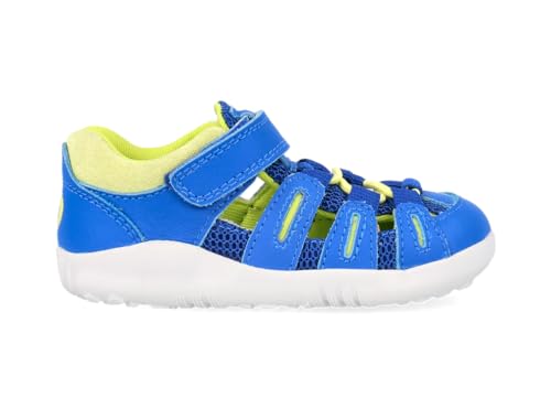 Step Up Summit Schuhe für die ersten Schritte Ihres Babys, Snorkel Blue Sunny Lime, 19 EU von Bobux