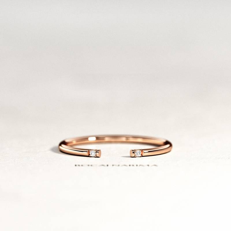 Manschette Diamant Ring/Offener von BocajNarima