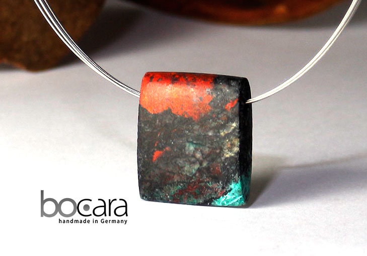 Anhänger - Kuprit-Edelstein | Ohne Trägermaterial von BocaraDesign