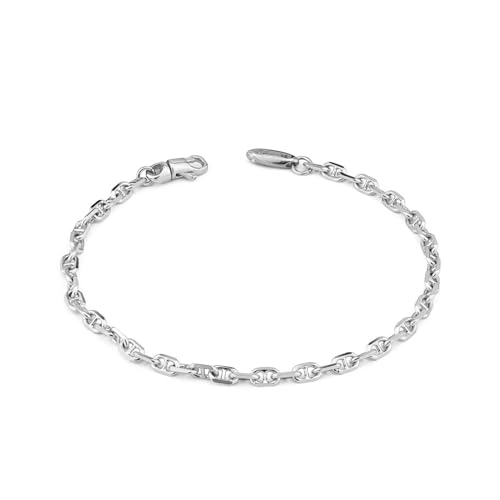 MBR211 Armband Marine Diamantiert, Silber von Boccadamo