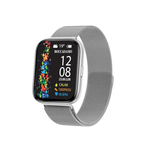 SmartMe Plus in maglia mesh color argento von Boccadamo