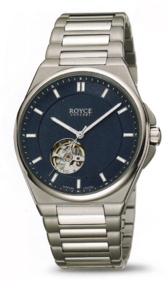 Boccia Automatikuhr Boccia Titanium ROYCE Aoutomatik Herrenuhr 3677-02 von Boccia