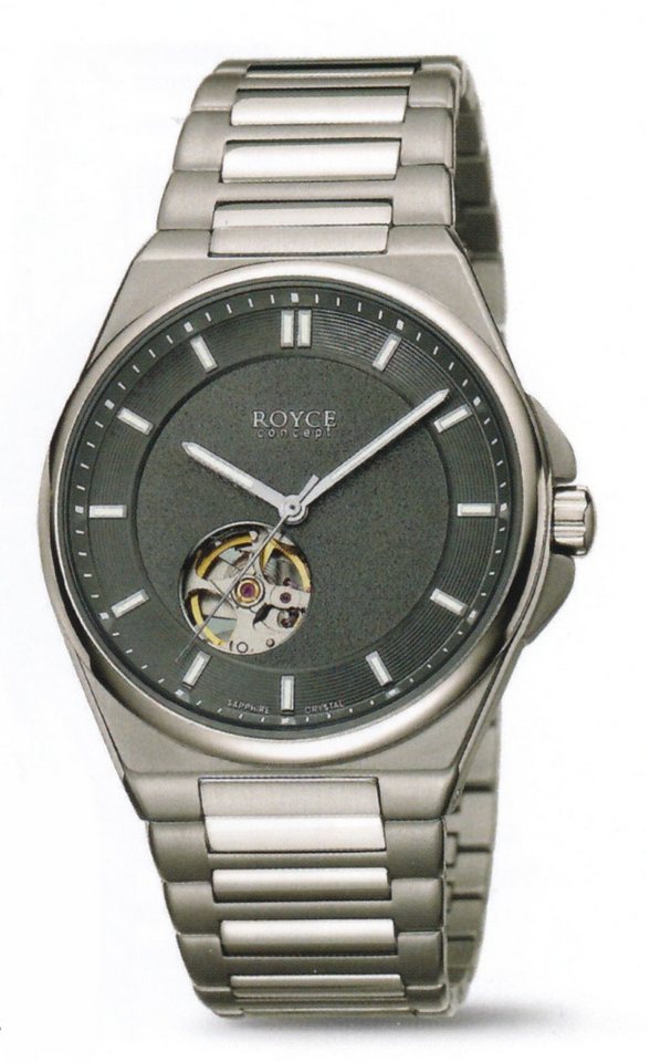 Boccia Automatikuhr Boccia Titanium ROYCE Automatik Herrenuhr 3677-01 von Boccia