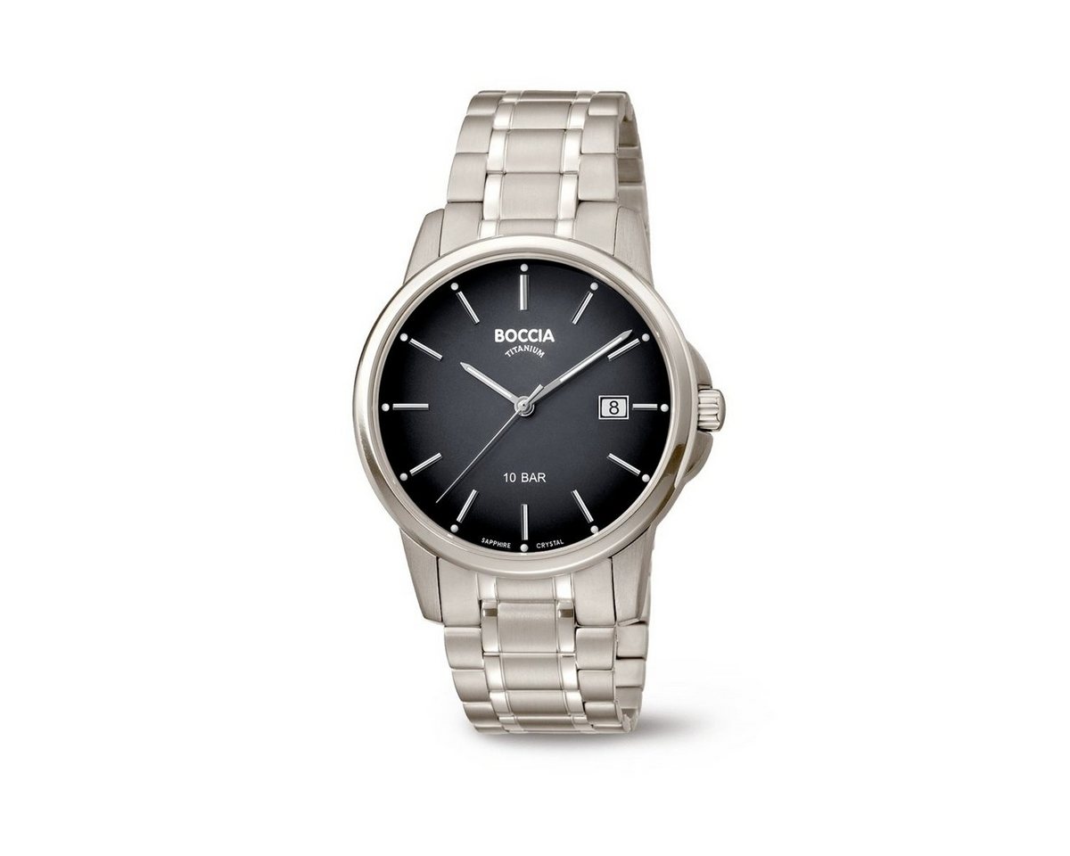 Boccia Chronograph Boccia Herren-Uhr 3633-07 Titan mit Saphirglas von Boccia