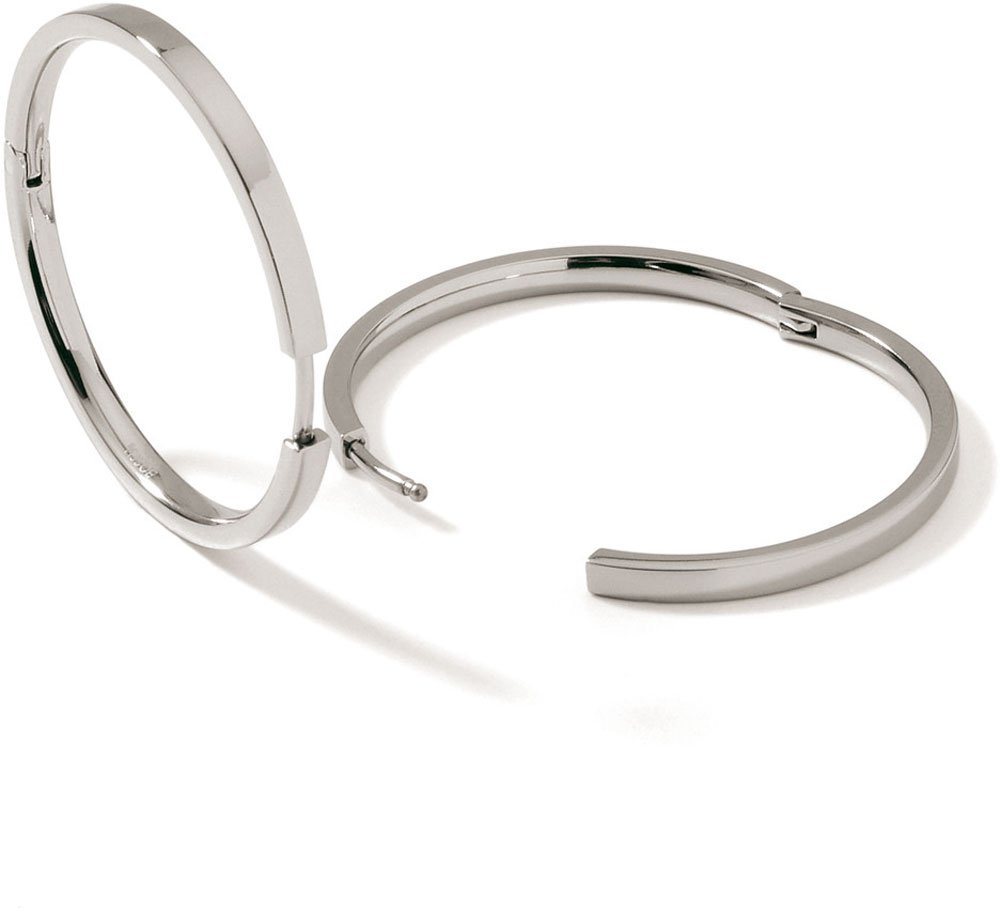 Boccia Creolen-Set Ohrringe Reintitan poliert - Boccia Jewelry Modell: 0516-03 von Boccia