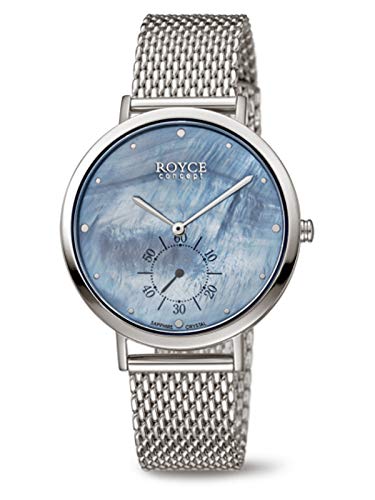 Boccia Damen Analog Quarz Uhr mit Edelstahl Armband 3316-04 von Boccia