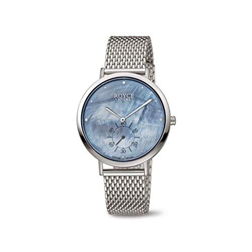 Boccia Damen Analog Quarz Uhr mit Edelstahl Armband 3316-04 von Boccia