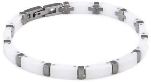 Boccia Damen-Armband Titan und weiße Ceramic 0371-03 von Boccia