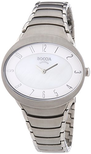 Boccia Damen-Armbanduhr Analog Quarz Titan 3165-10 von Boccia