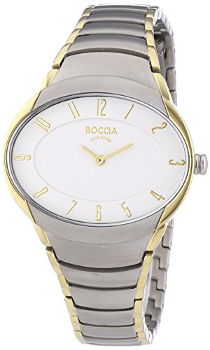 Boccia Damen-Armbanduhr Analog Quarz Titan 3165-11 von Boccia