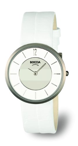 Boccia Damen-Armbanduhr Leder 3114-09 von Boccia